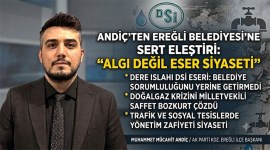 Dere Islahı DSİnin Eseridir, Belediye Sorumluluğunu Yerine Getirmedi