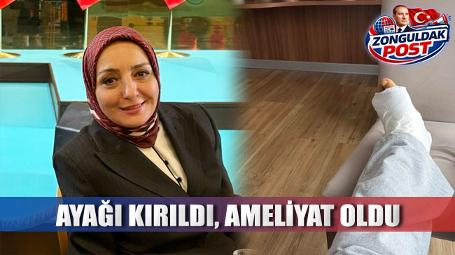Cumhurbaşkanı Başdanışmanı Saadet Oruç Kaza Geçirdi: Ayağında Parçalı Kırık Oluştu