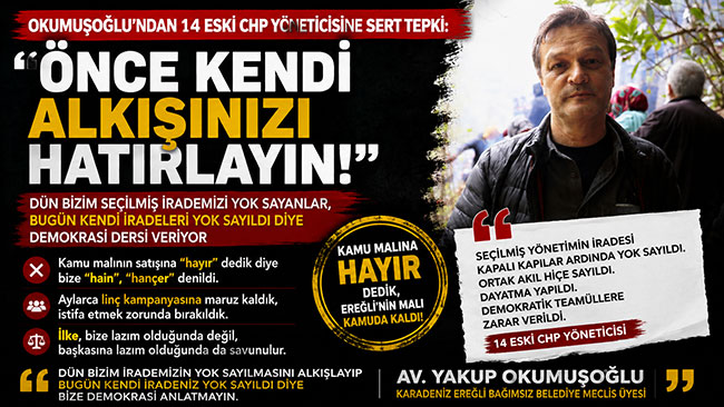 Ne de Güzel Söylemiş Okumuşoğlu!