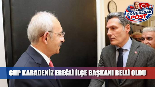 CHP Karadeniz Ereğli İlçe Başkanı Sevdekar Aras Oldu