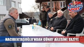 Vali Hacıbektaşoğlundan Mert Necati Günay İçin Başsağlığı Ziyareti