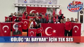 Türk Bayrağına Yönelik Saldırıya Karşı Gülüçte Milli Birlik Mesajı