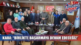 Başkan Kara Görevde 1. Yılını Personeliyle Kutladı