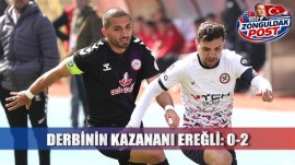 TCH Group Zonguldakspor FK: 0 - Karadeniz Ereğli Belediyespor: 2