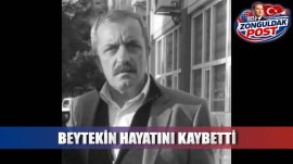 BTP Ereğli İlçe Başkanı Beytekinin Acı Günü