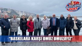 Çaycumada Kocamanoğluna Yoğun İlgi