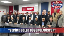 CHP Zonguldak İl Başkanlığından İl Genel Meclisi Seçimlerine Sert Tepki