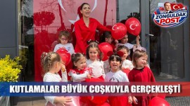 Karadeniz Ereğli'de 23 Nisan Gururu