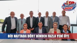 Yeni Parti Zonguldakta Vites Yükseltti
