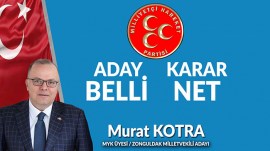 MHP Zonguldak Milletvekili Adayı Murat Kotra
